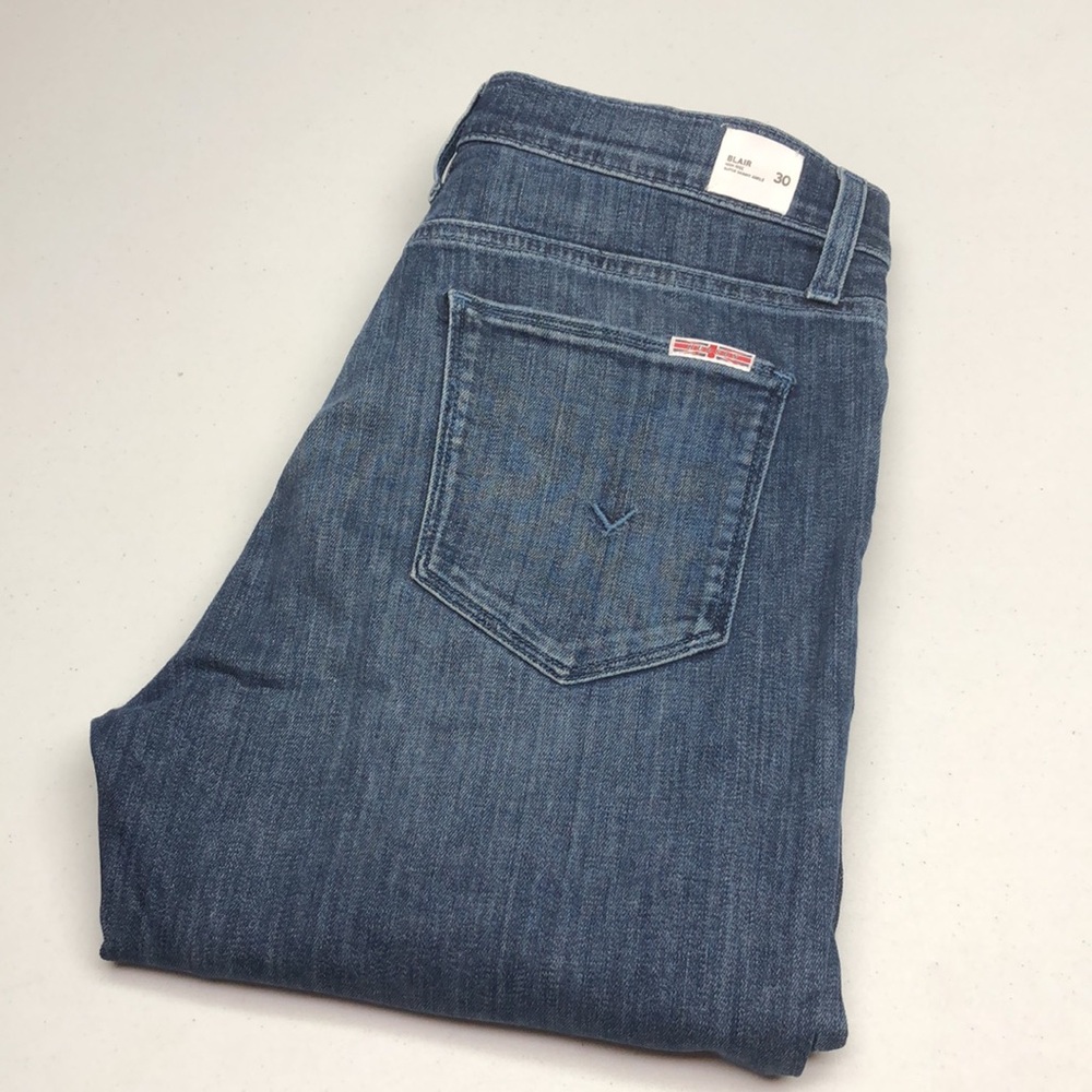 HUDSON BLAIR HIGH-RISE SUPER SKINNY JEANS 30x28 ⭐️